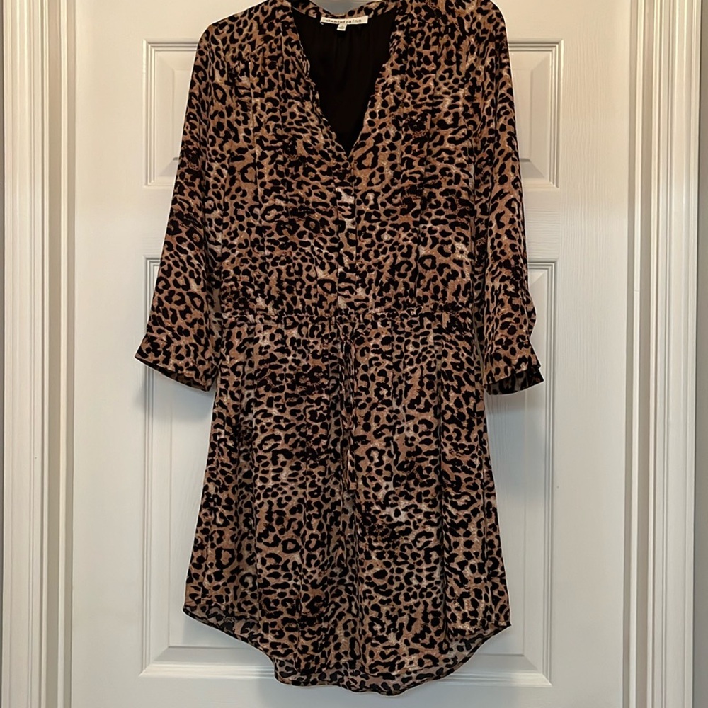 Daniel Rainn animal print dress size medium.